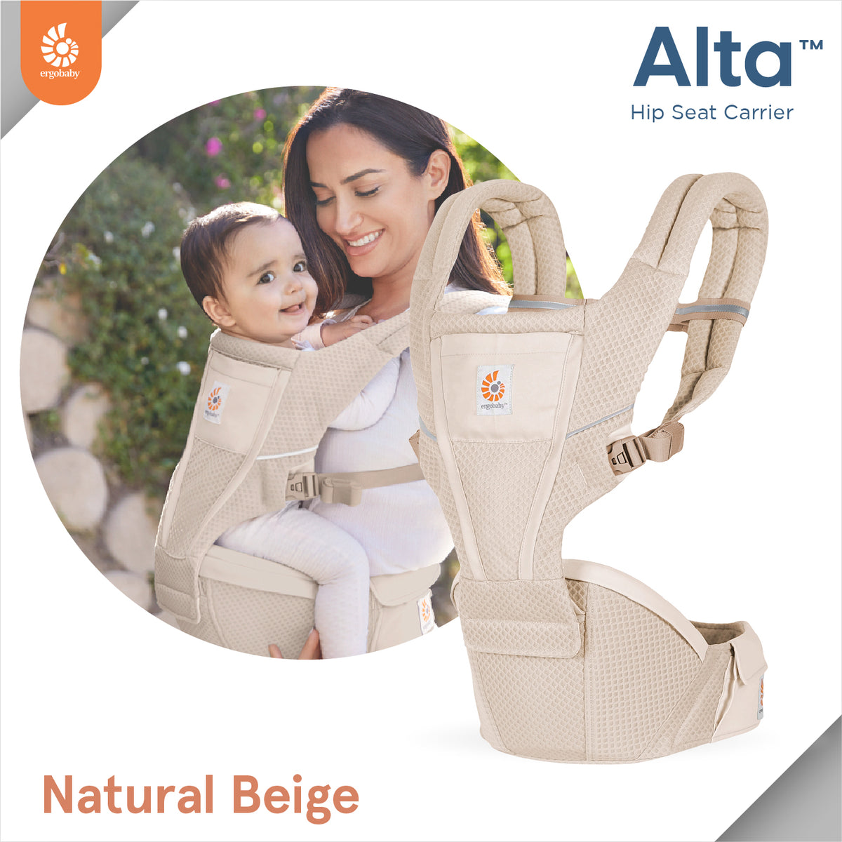 Alta Hip Seat Natural Beige Ergobaby