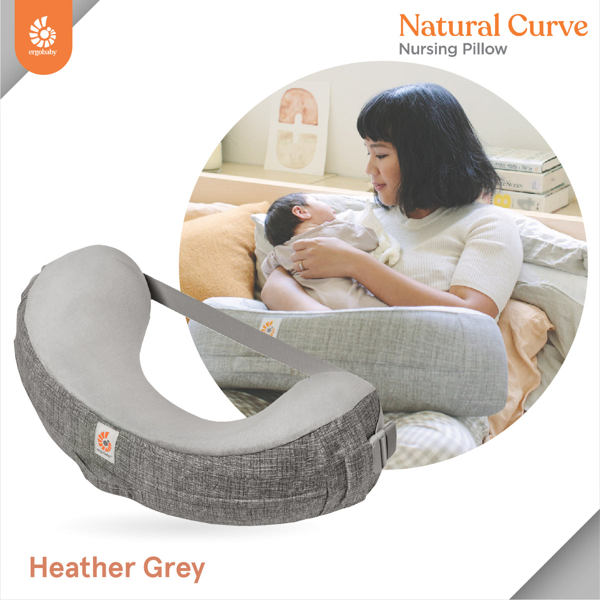 Natural curve online nursing pillow