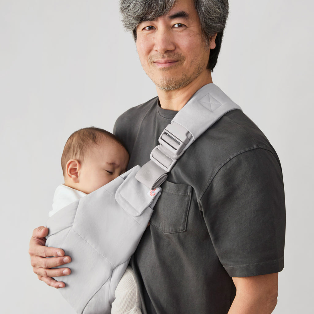 Upsie Sling Carrier : Pearl Grey