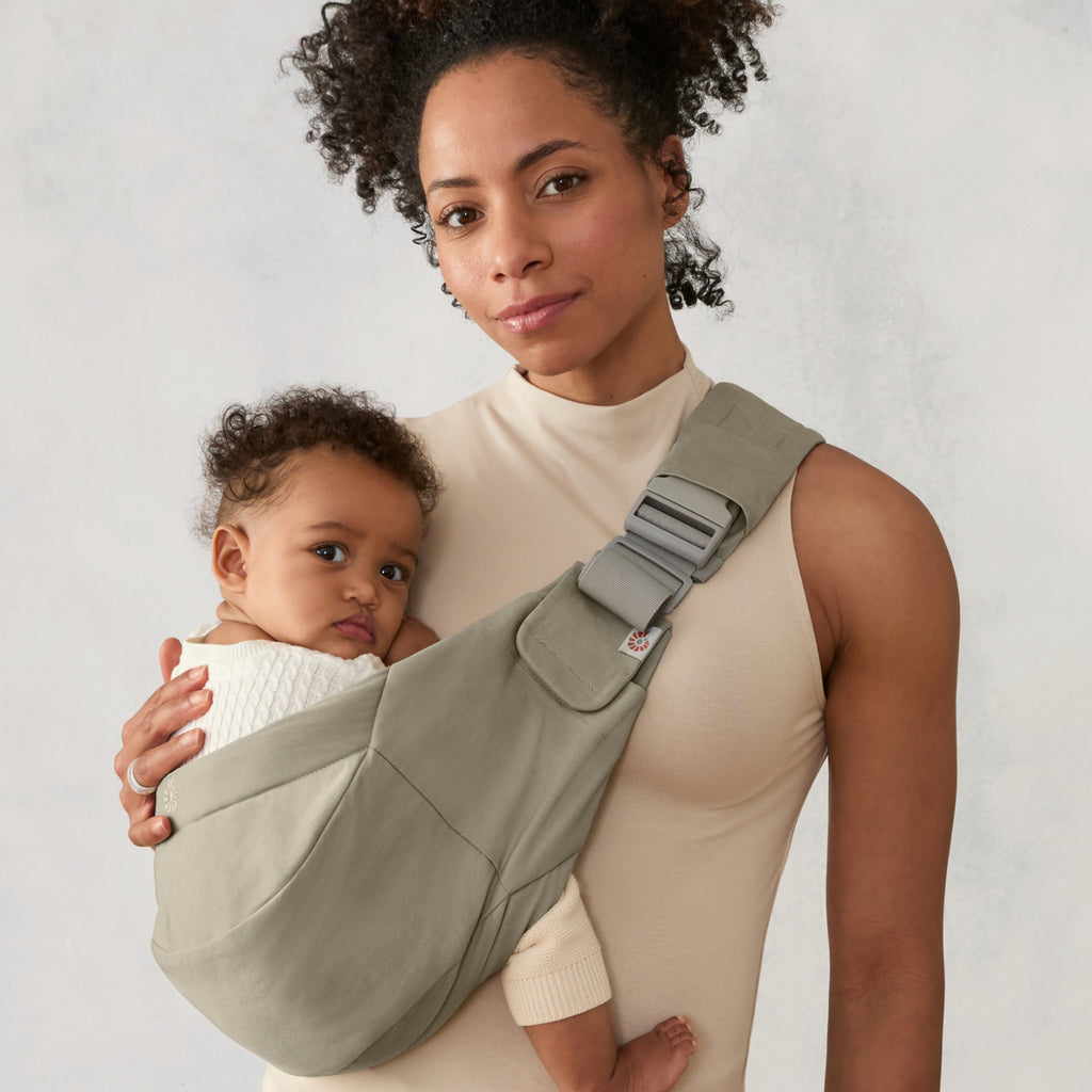 Upsie Sling Carrier : Soft Olive