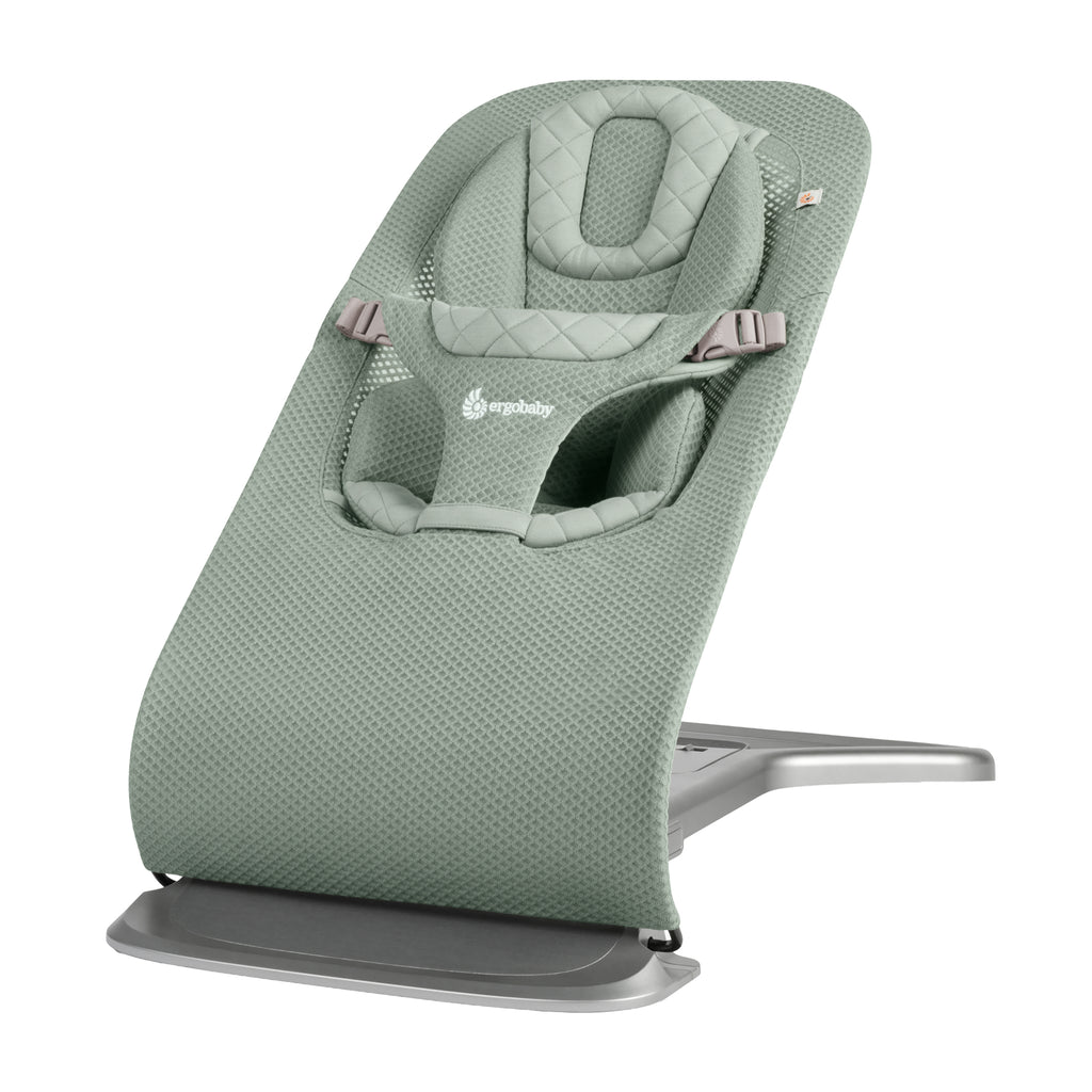 EVOLVE 3-IN-1 BOUNCER - Sage Green Mesh