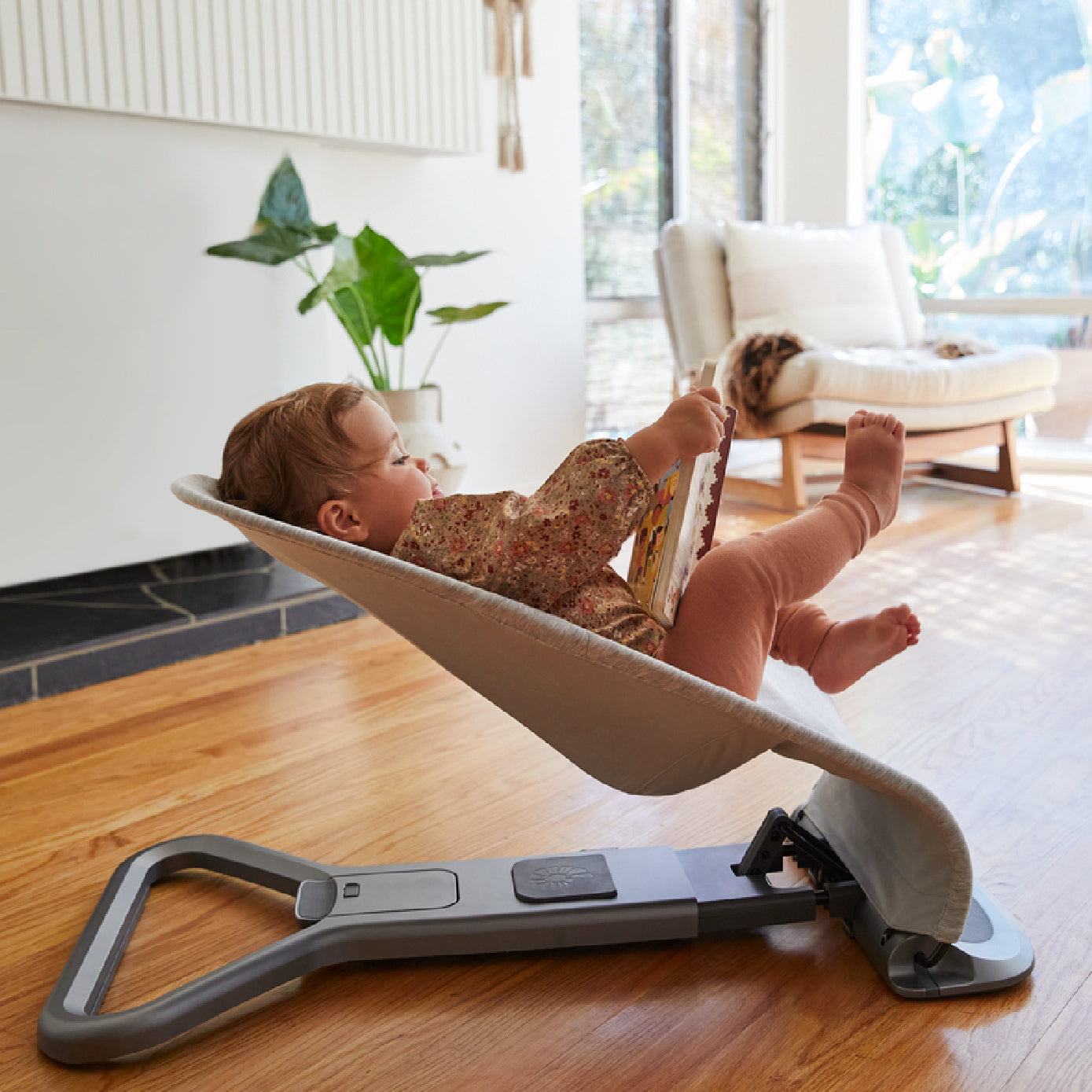 EVOLVE 3-IN-1 BOUNCER - LIGHT GREY