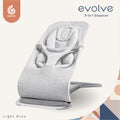 EVOLVE 3-IN-1 BOUNCER - LIGHT GREY